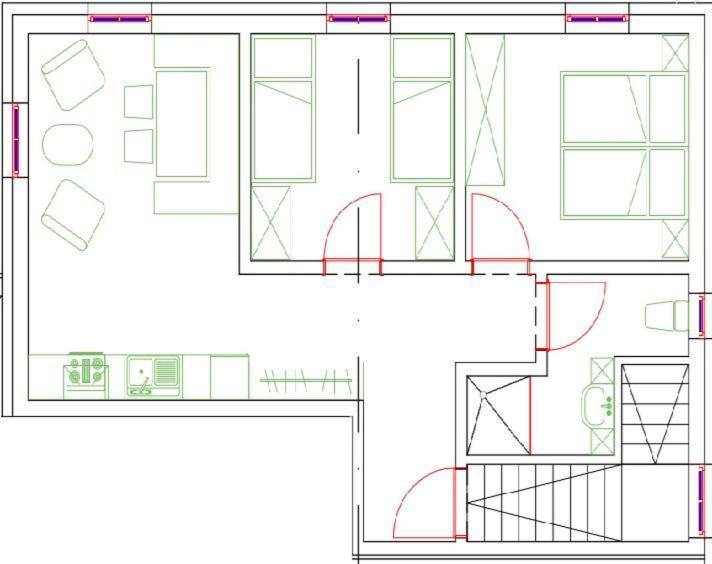 Ferienhaus Schwarzhans Schruns Exteriör bild